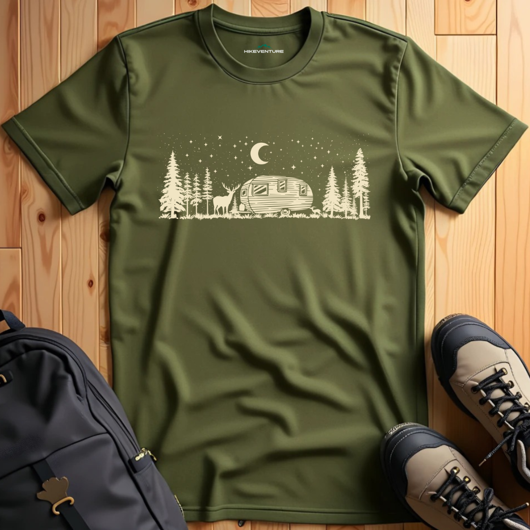 Camping Silhouette T-Shirt
