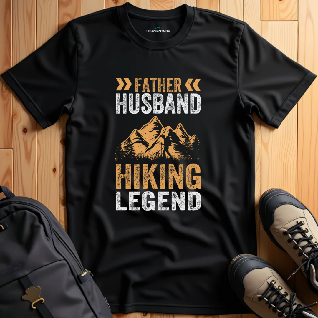 Father Husband Hiking Legend T-Shirt