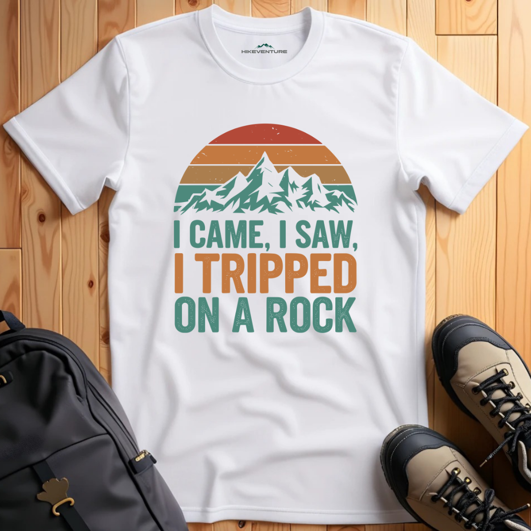 I Came, I Saw, I Tripped on a Rock T-Shirt