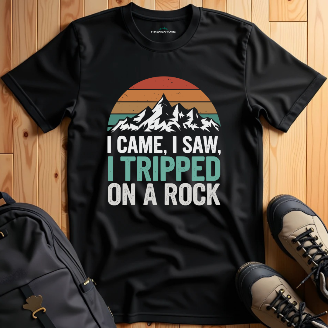 I Came, I Saw, I Tripped on a Rock T-Shirt