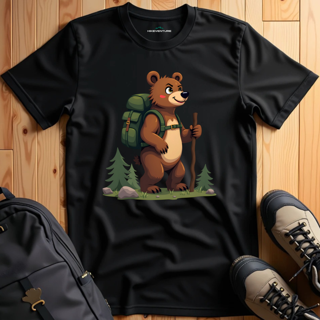 Hiking Bear T-Shirt