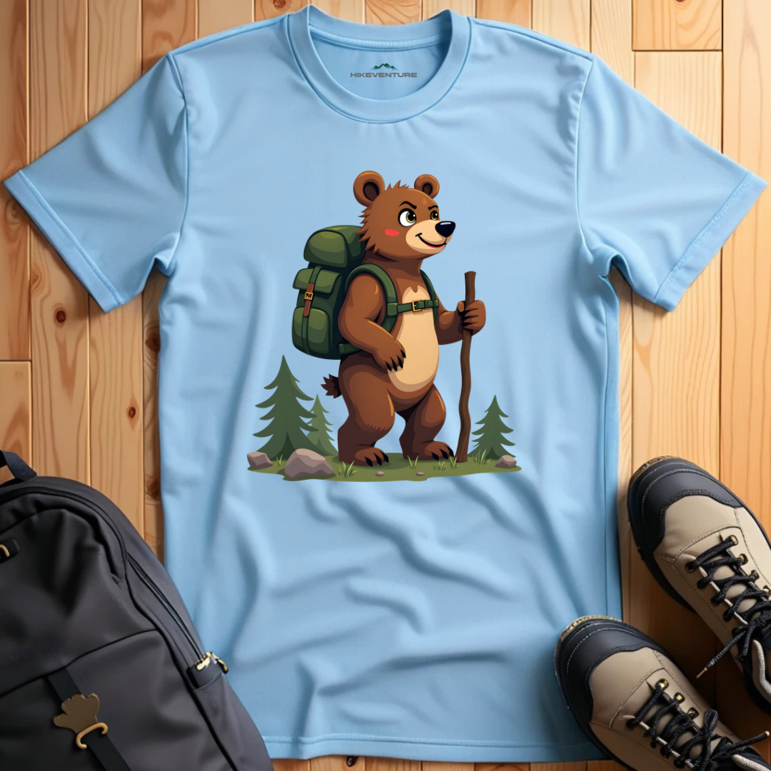 Hiking Bear T-Shirt