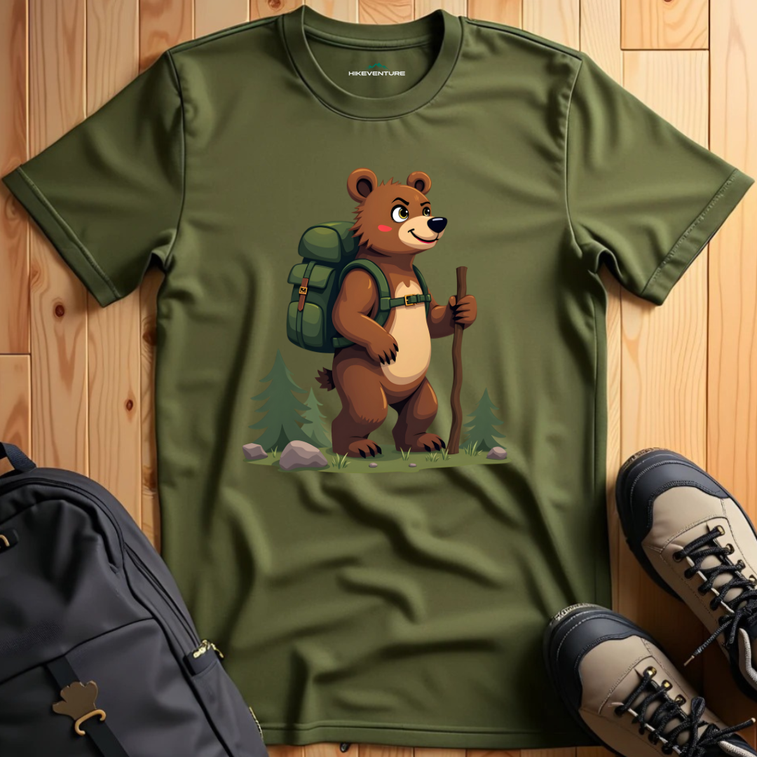 Hiking Bear T-Shirt