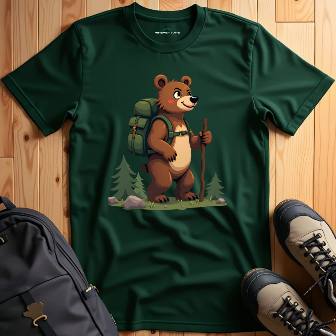 Hiking Bear T-Shirt