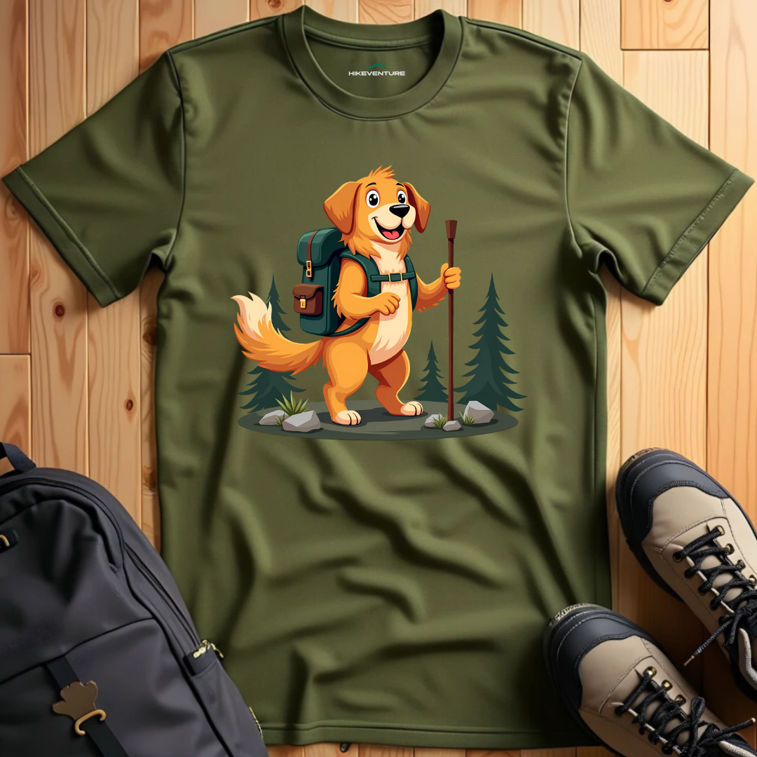 Hiking Dog T-Shirt