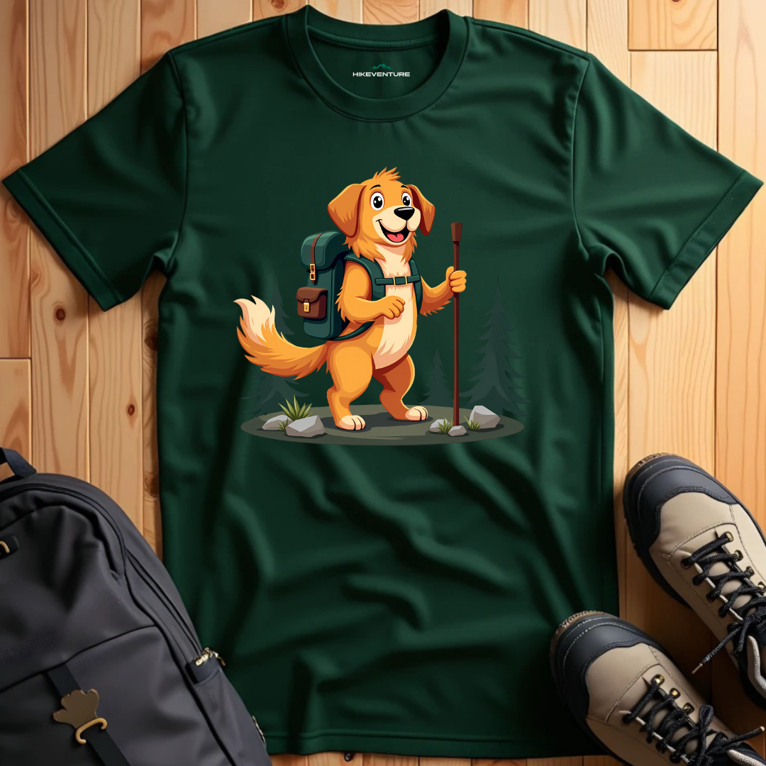 Hiking Dog T-Shirt