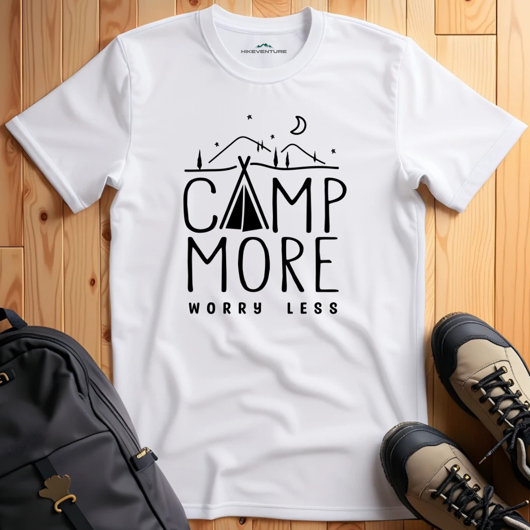 Camp More Worry Less T-Shirt