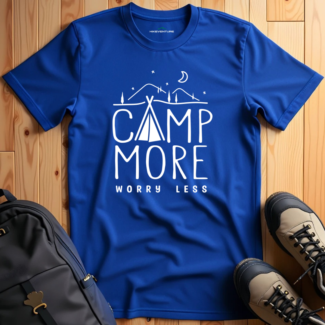 Camp More Worry Less T-Shirt