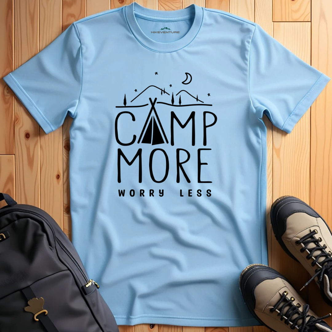 Camp More Worry Less T-Shirt