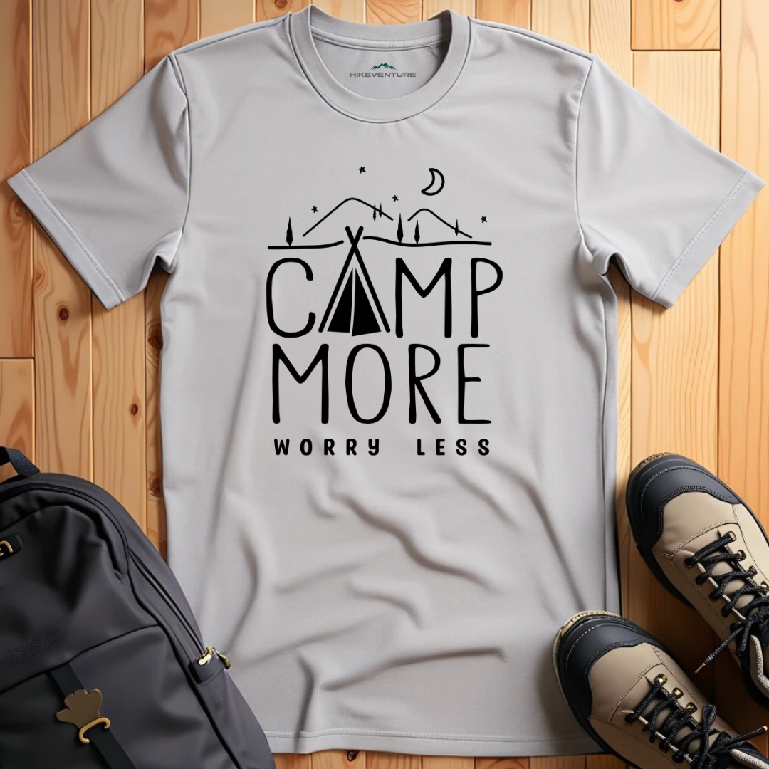 Camp More Worry Less T-Shirt