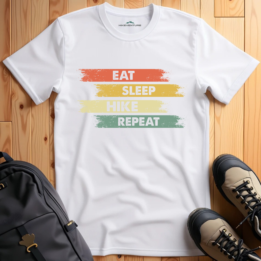 Eat, Sleep, Hike & Repeat T-Shirt