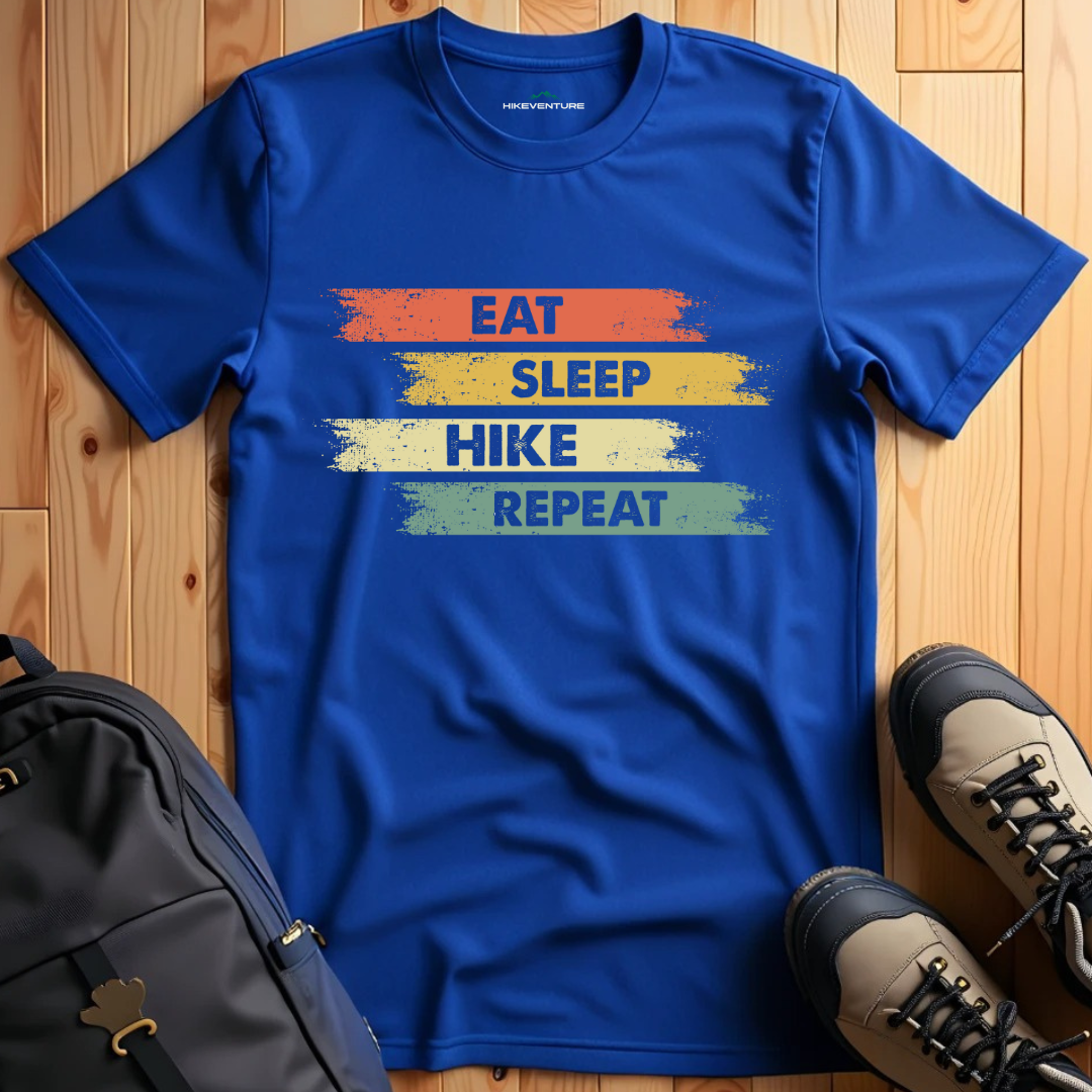 Eat, Sleep, Hike & Repeat T-Shirt