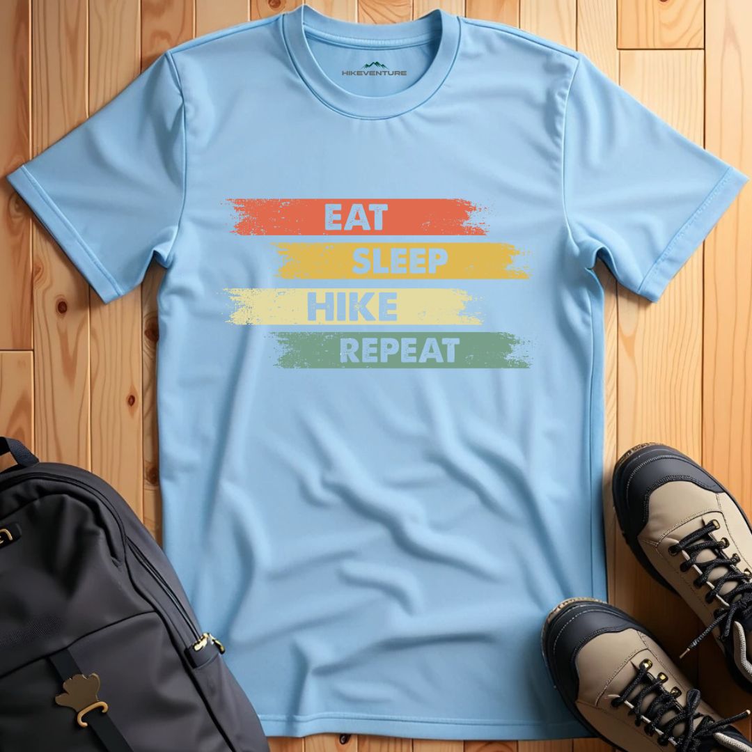 Eat, Sleep, Hike & Repeat T-Shirt