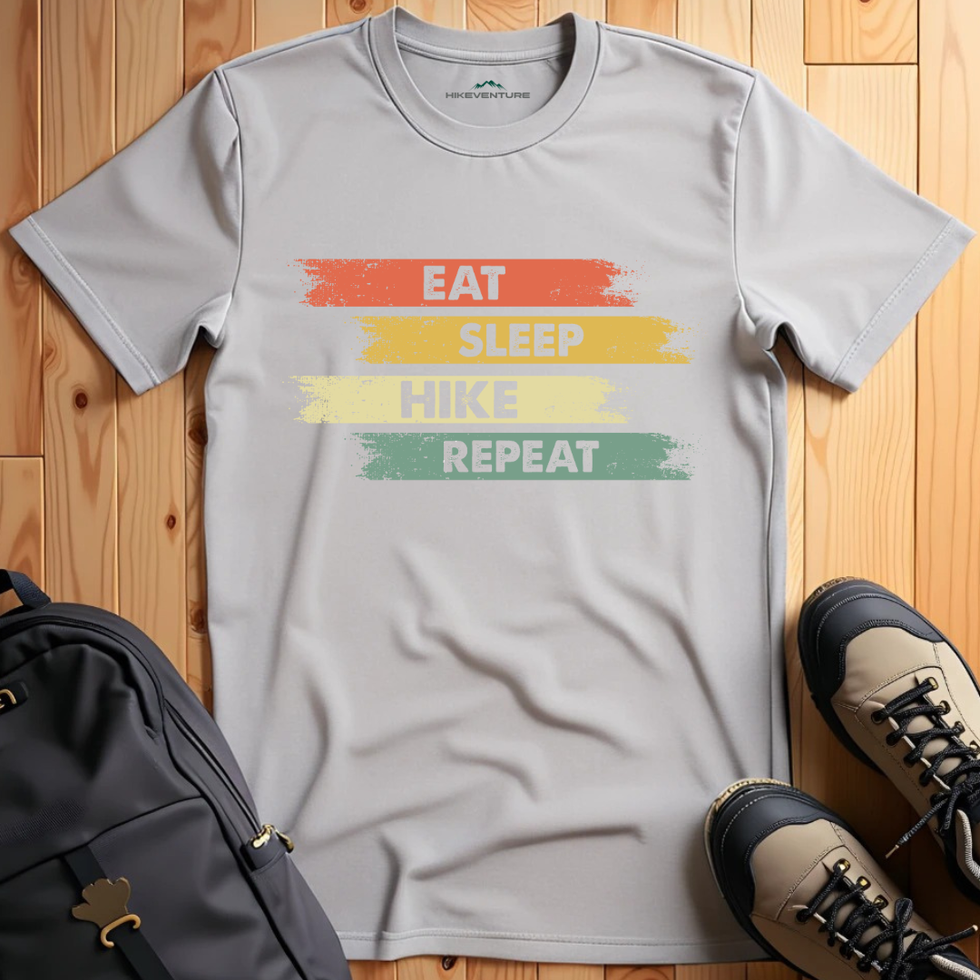 Eat, Sleep, Hike & Repeat T-Shirt