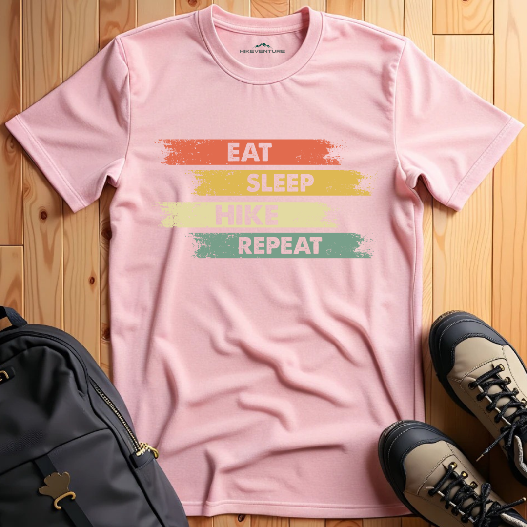 Eat, Sleep, Hike & Repeat T-Shirt