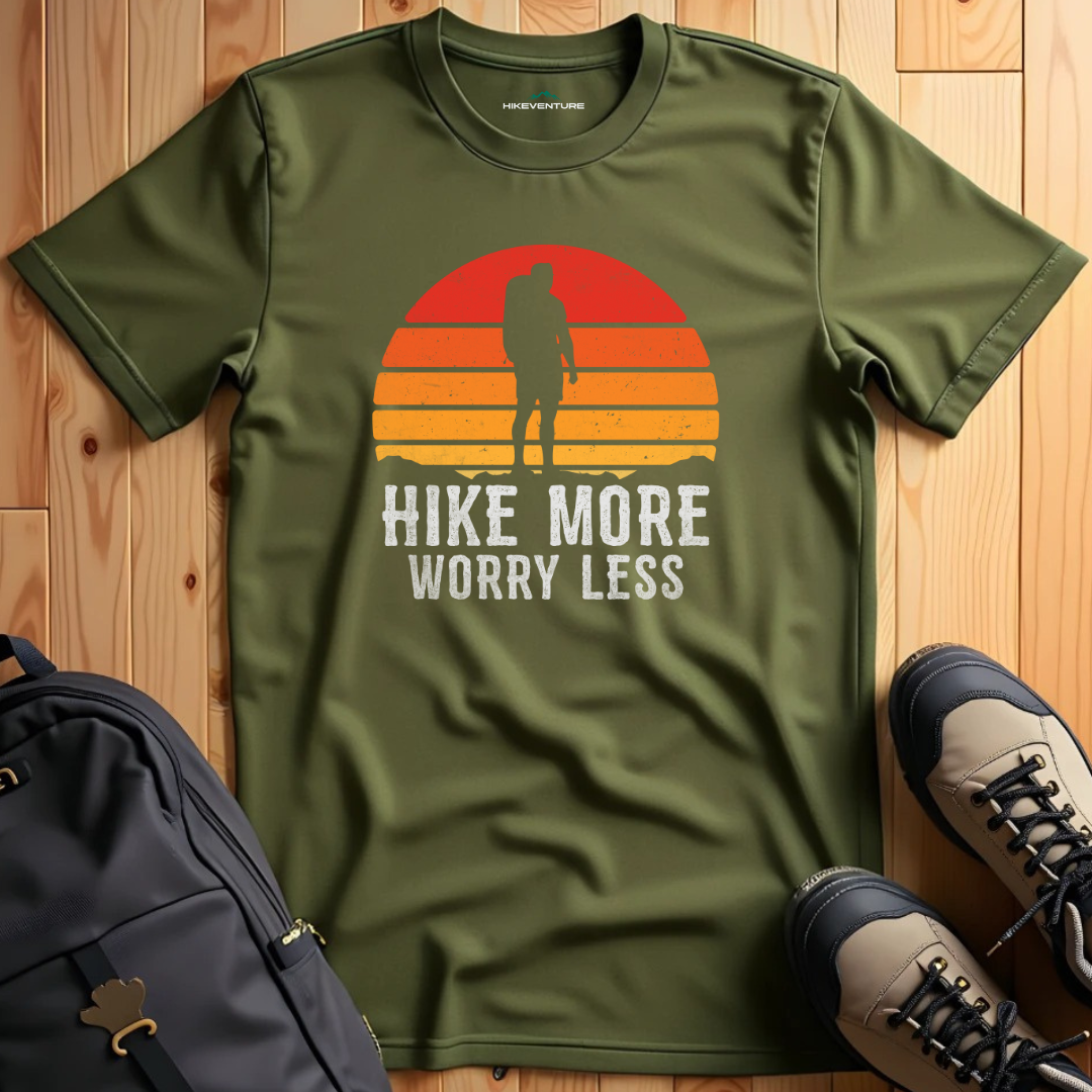 Hike More Worry Less T-Shirt