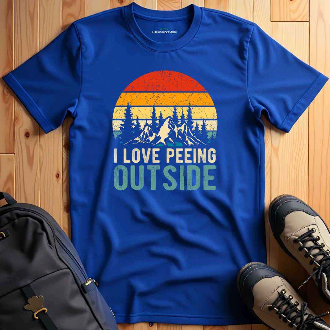I Love Peeing Outside T-Shirt