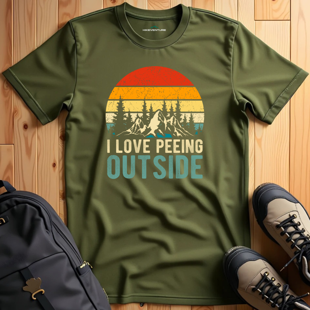 I Love Peeing Outside T-Shirt