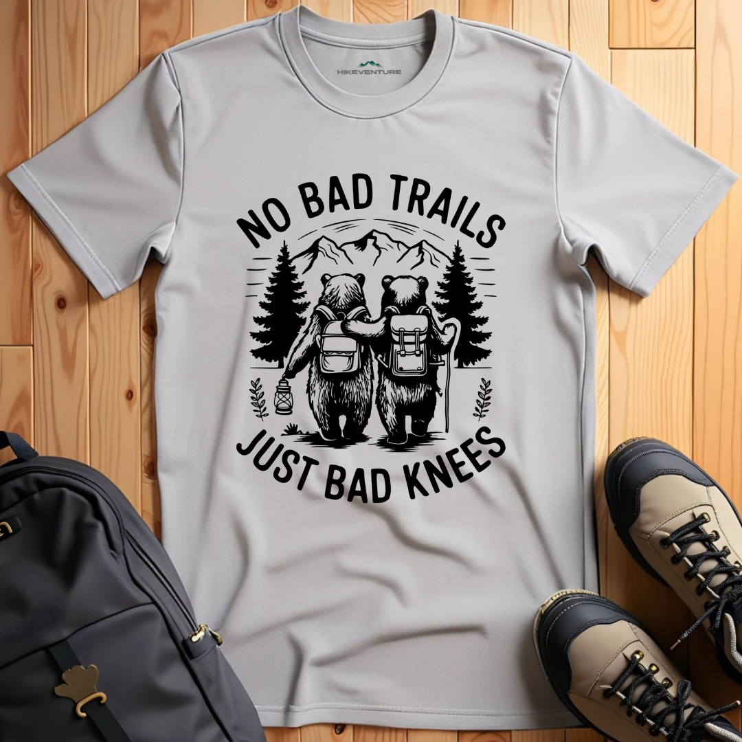No Bad Trails- Just Bad Knees T-Shirt