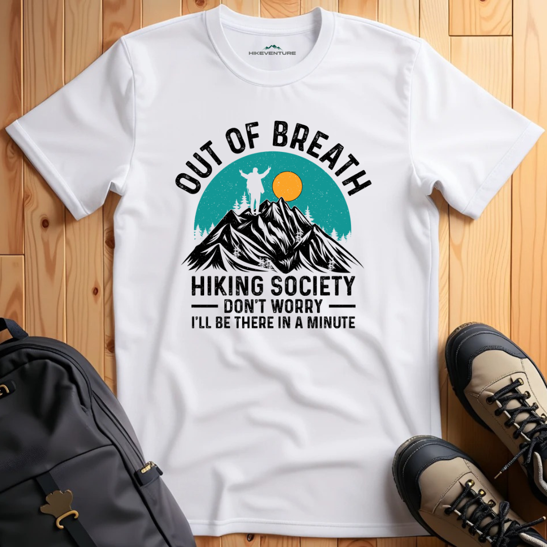 Out of Breath - Hiking Society T-Shirt
