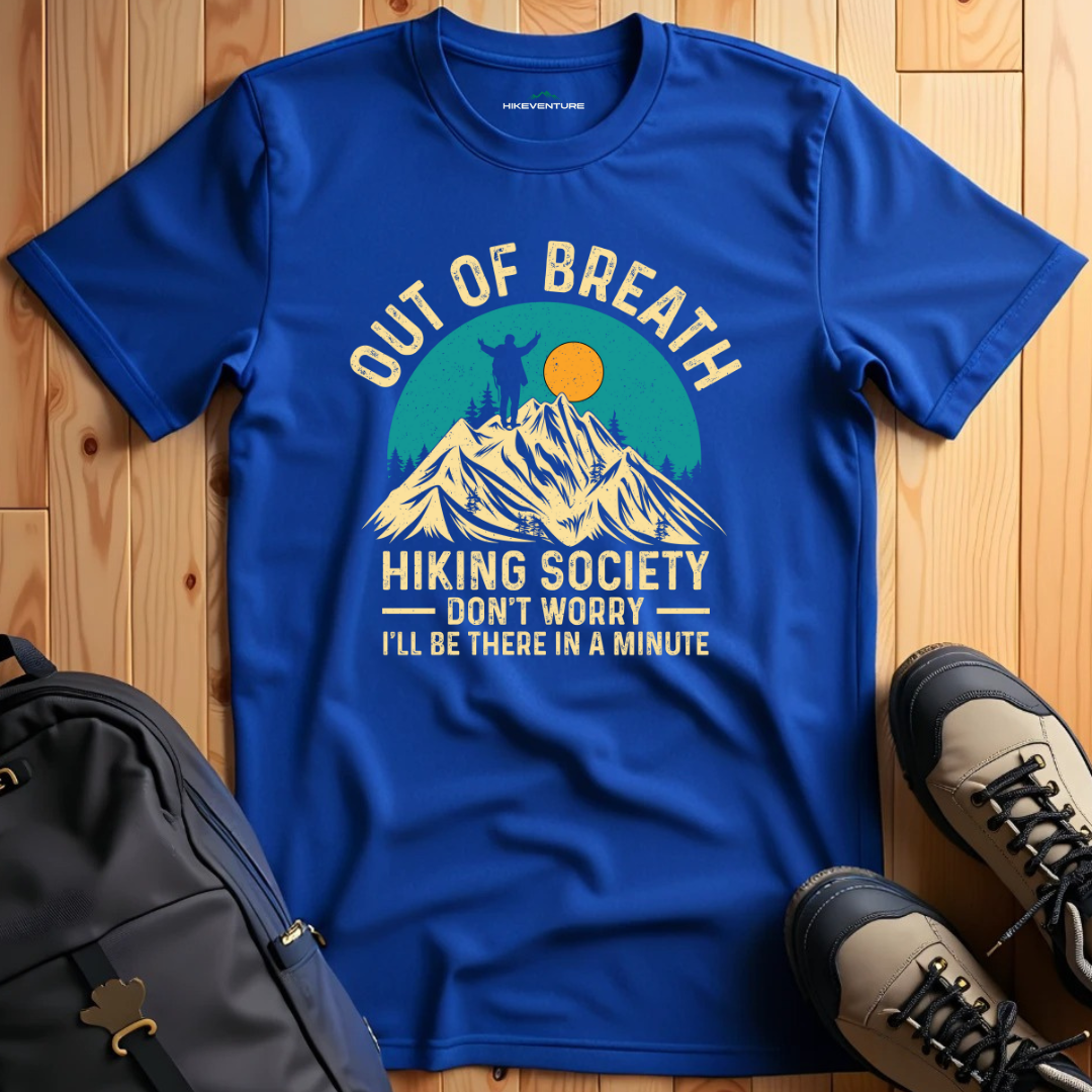 Out of Breath - Hiking Society T-Shirt