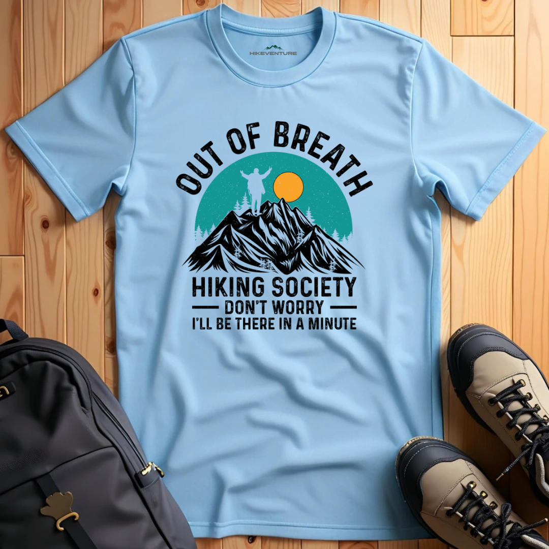 Out of Breath - Hiking Society T-Shirt