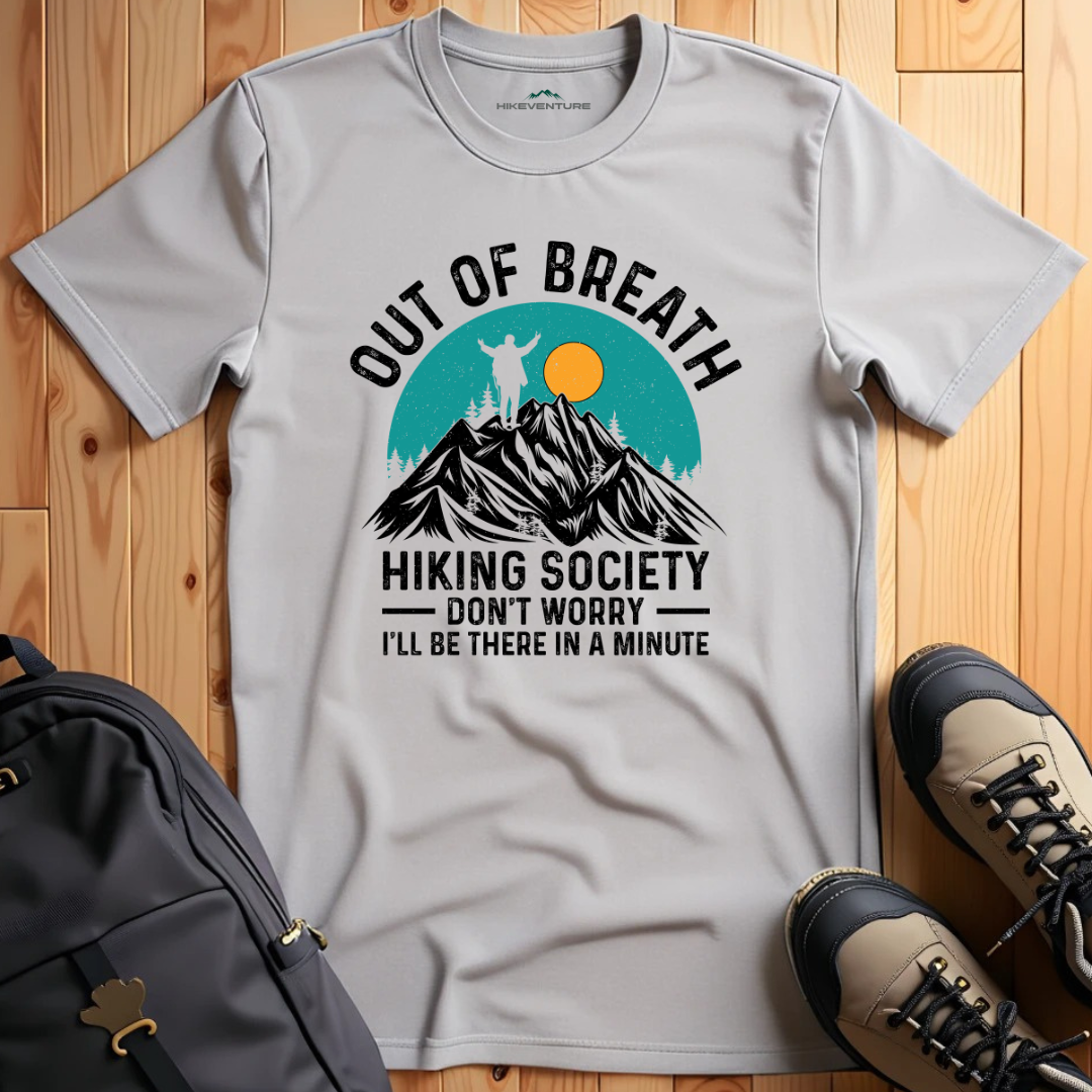 Out of Breath - Hiking Society T-Shirt
