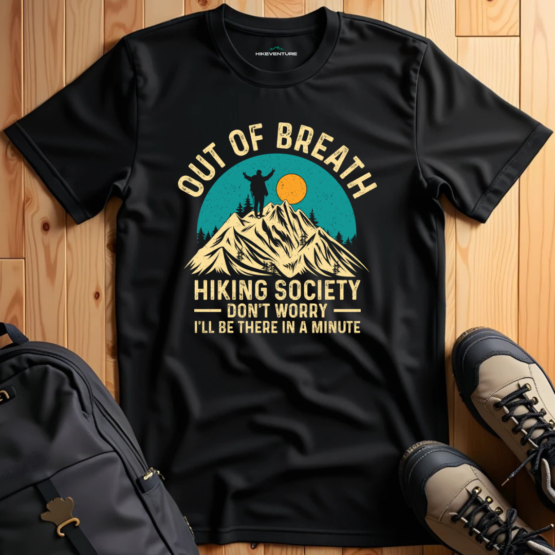 Out of Breath - Hiking Society T-Shirt