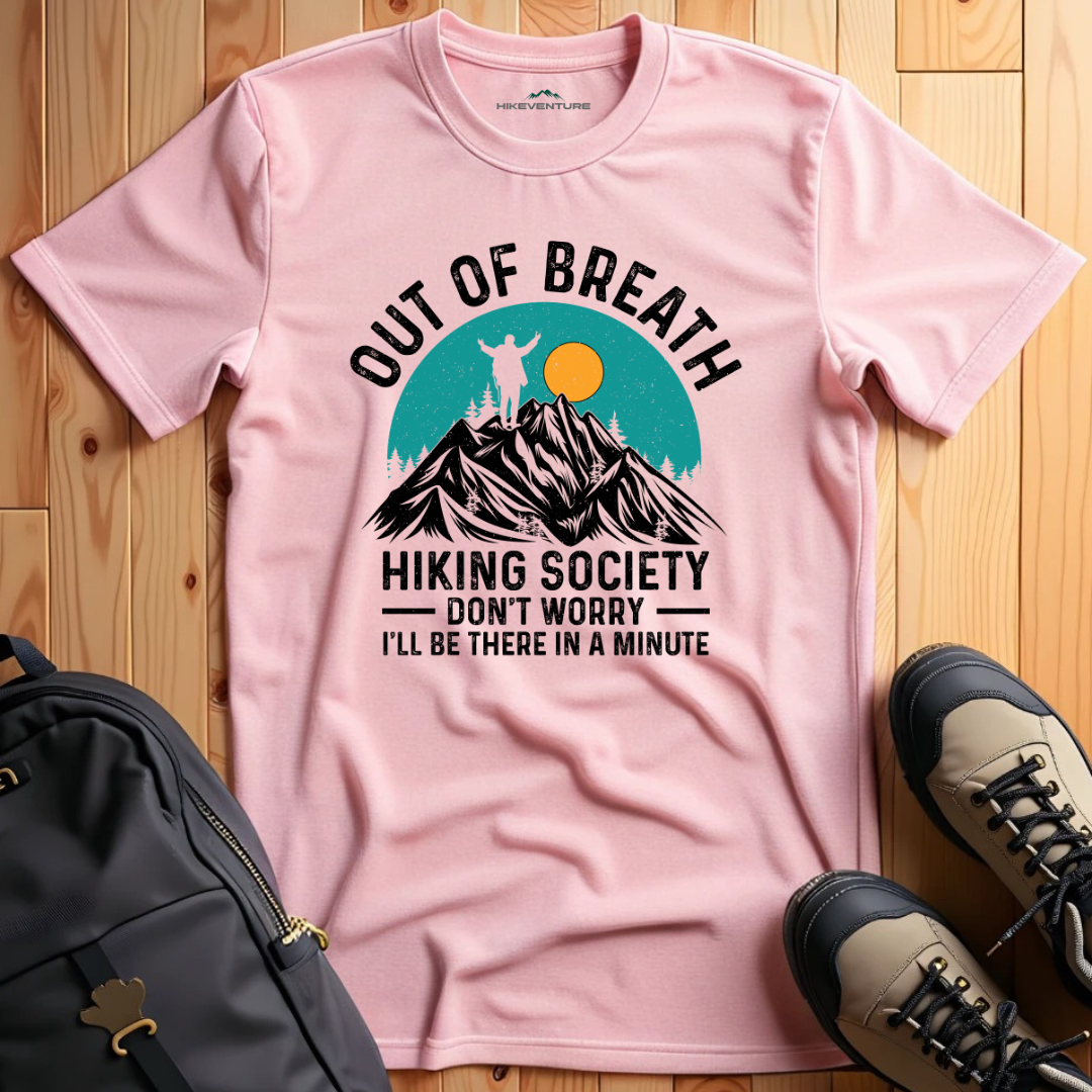 Out of Breath - Hiking Society T-Shirt
