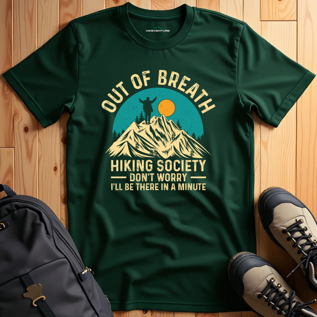 Out of Breath - Hiking Society T-Shirt