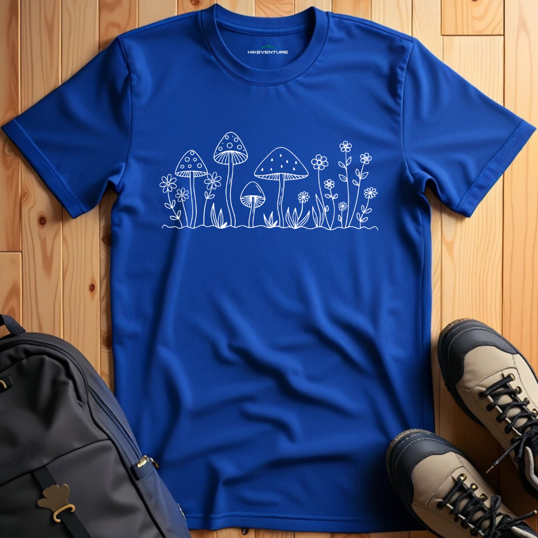 Mushrooms and Wildflowers T-Shirt