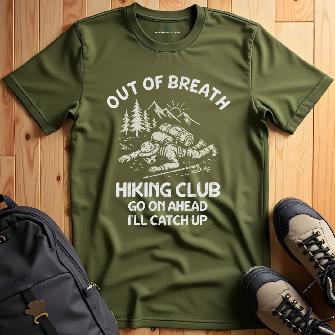 Out of Breath Hiking Club T-Shirt
