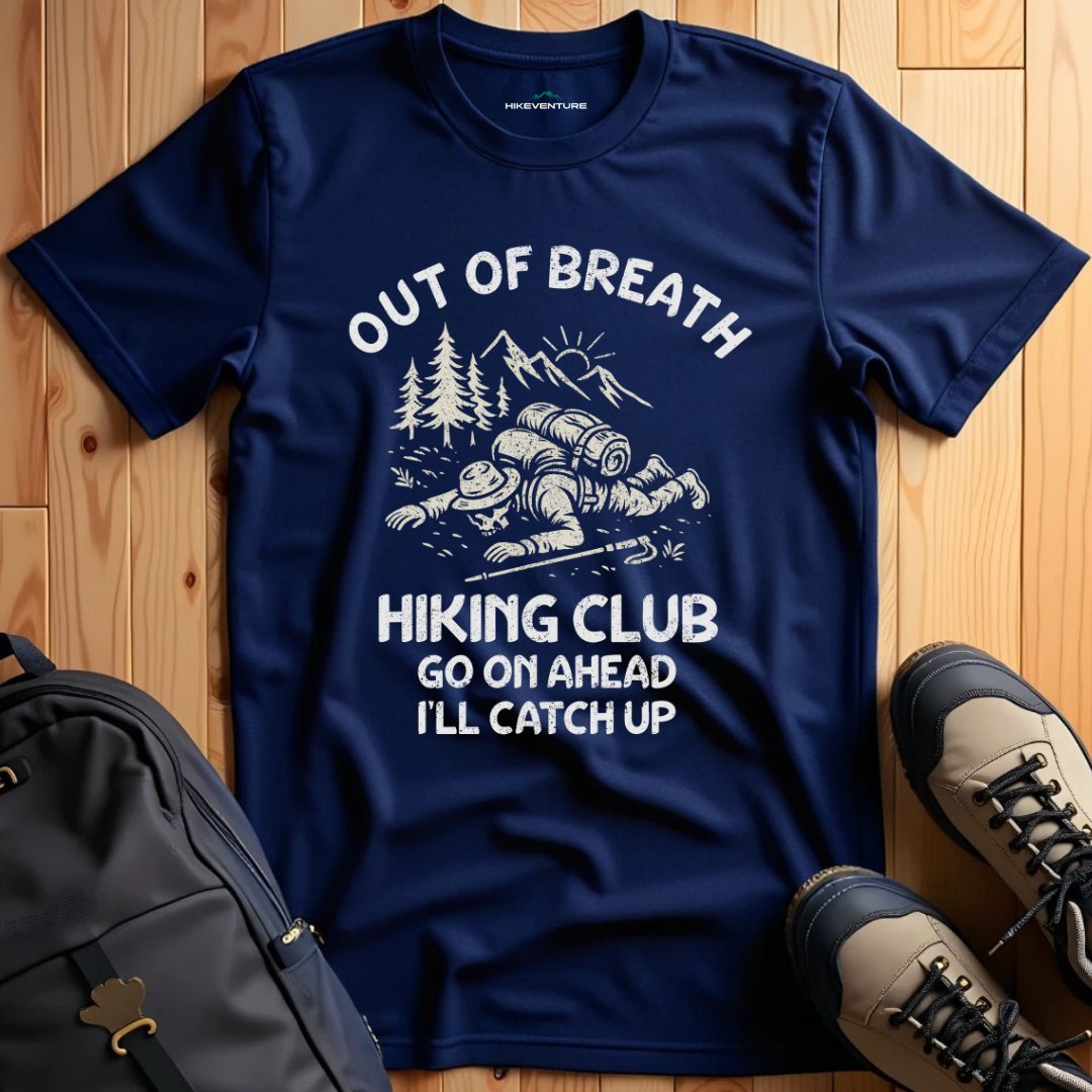 Out of Breath Hiking Club T-Shirt