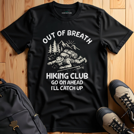 Out of Breath Hiking Club T-Shirt