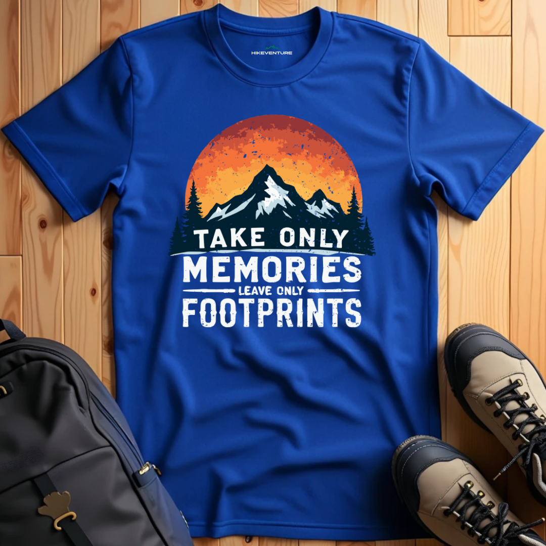 Take Only Memories Leave Only Footprints T-Shirt