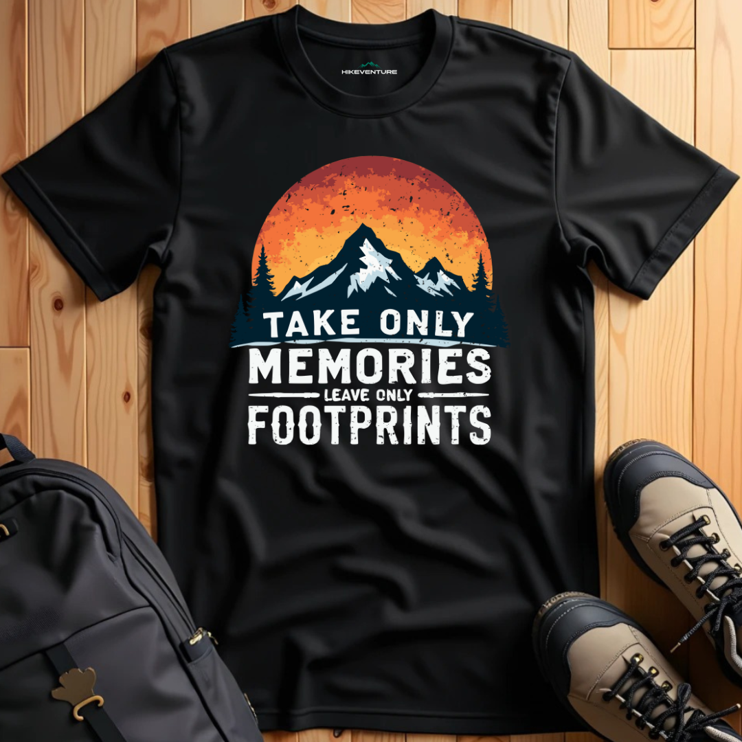 Take Only Memories Leave Only Footprints T-Shirt