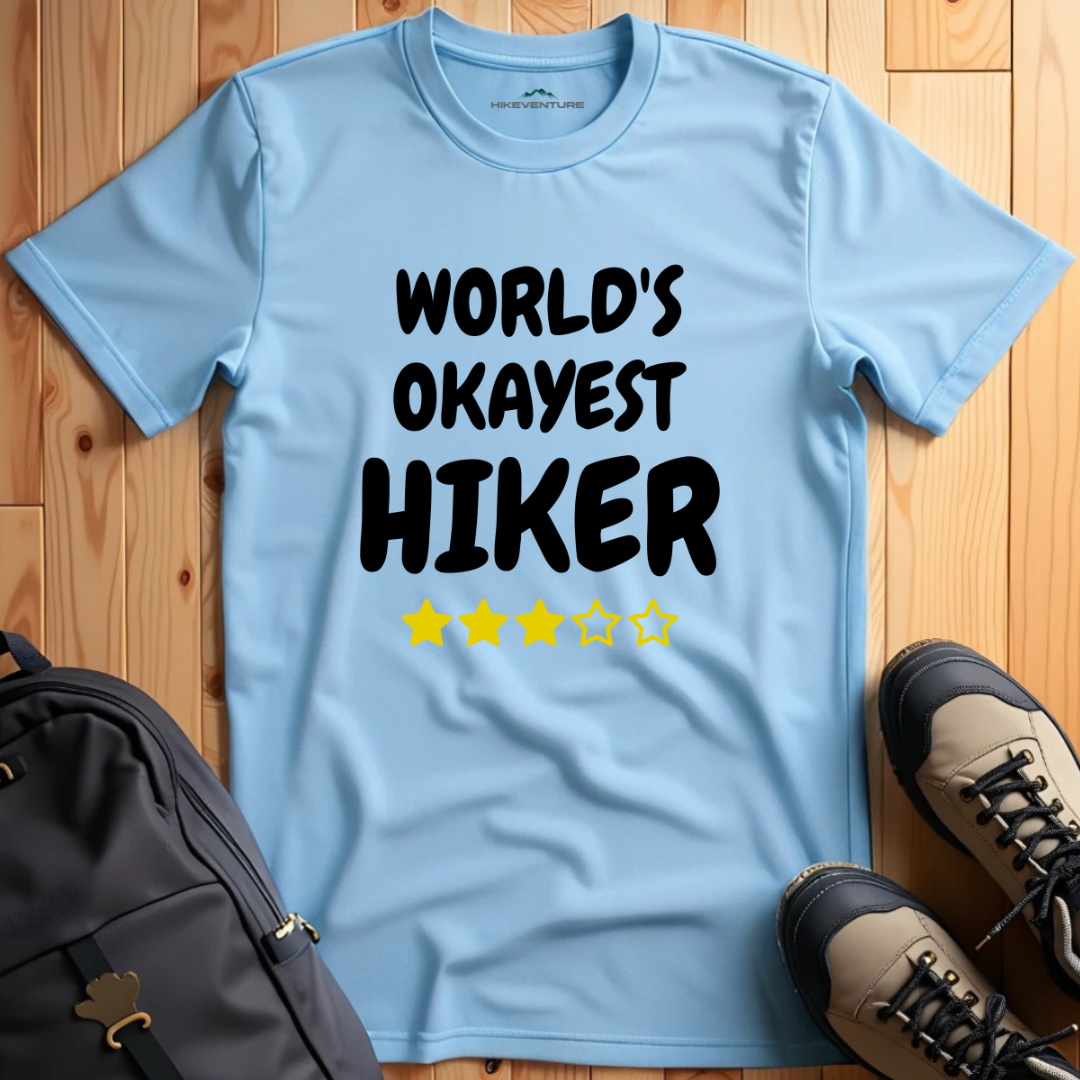 World's Okayest Hiker T-Shirt
