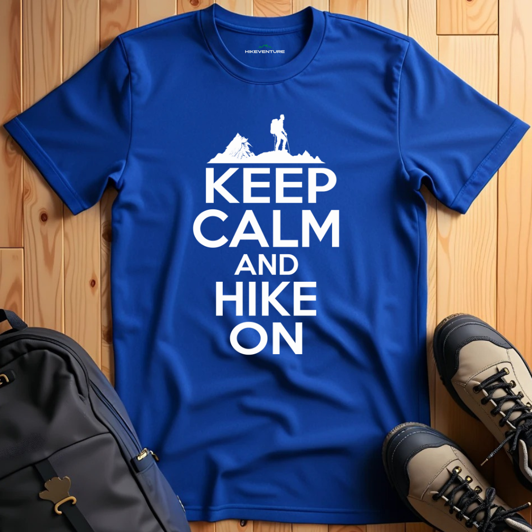 Keep Calm and Hike On T-Shirt