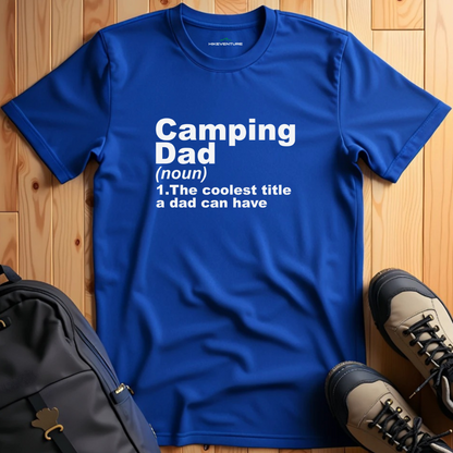 Camping Dad Definition T-Shirt