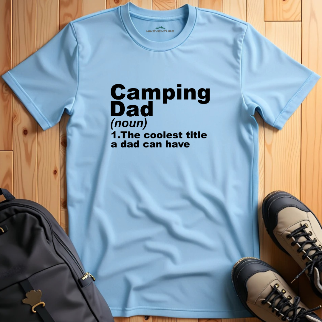 Camping Dad Definition T-Shirt
