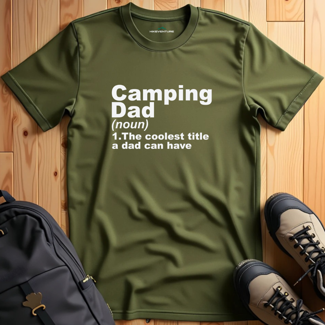 Camping Dad Definition T-Shirt