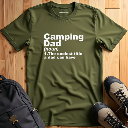 Camping Dad Definition T-Shirt