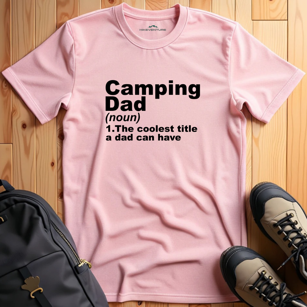 Camping Dad Definition T-Shirt