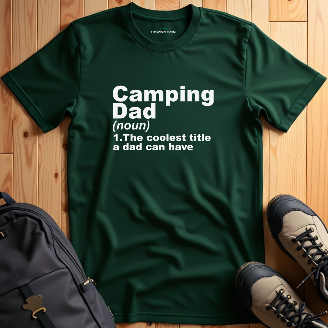 Camping Dad Definition T-Shirt