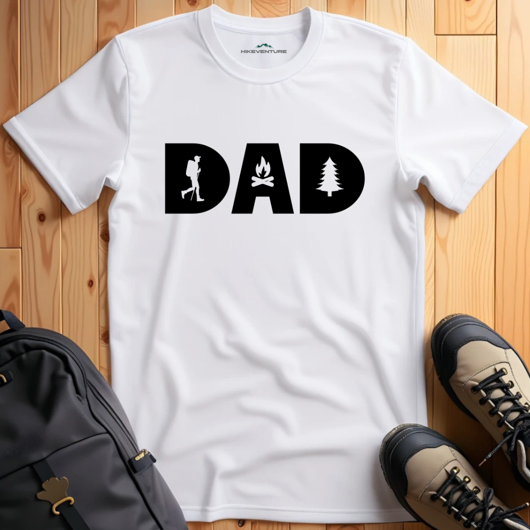 Dad with Hiking Motifs T-Shirt
