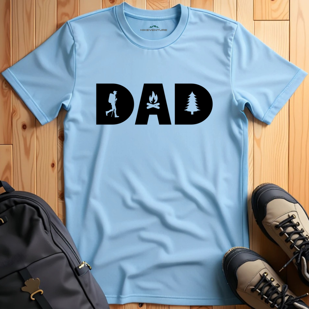 Dad with Hiking Motifs T-Shirt