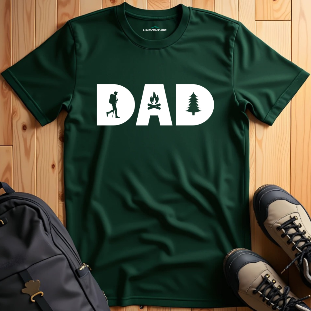 Dad with Hiking Motifs T-Shirt