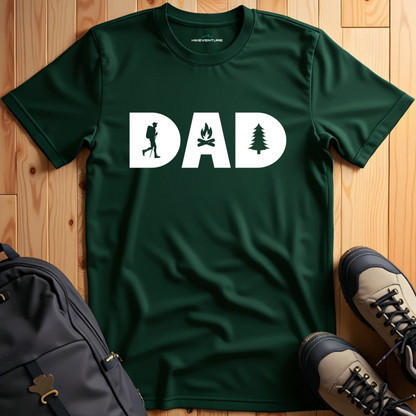 Dad with Hiking Motifs T-Shirt