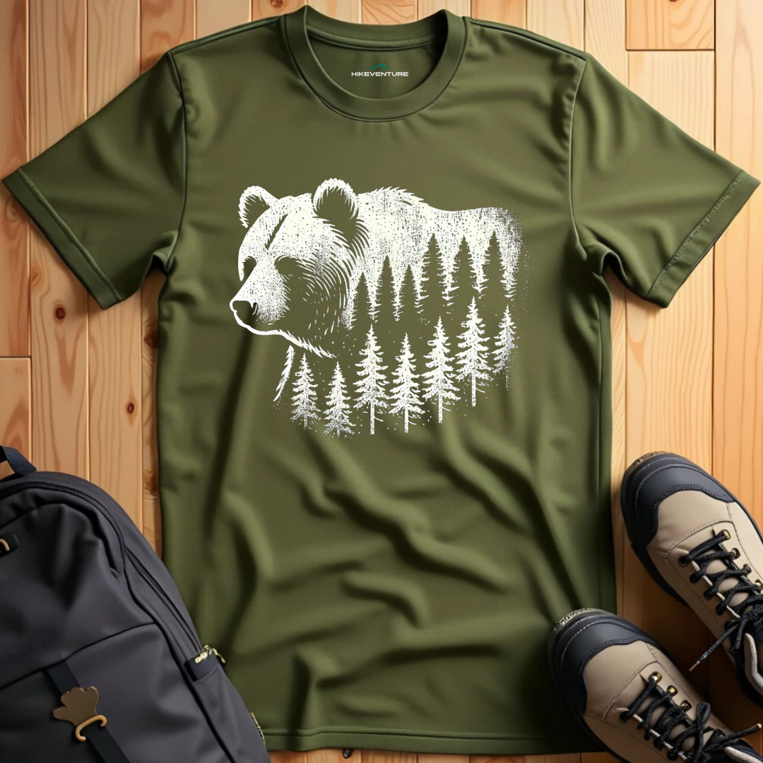 Double Exposure Wilderness Bear T-Shirt