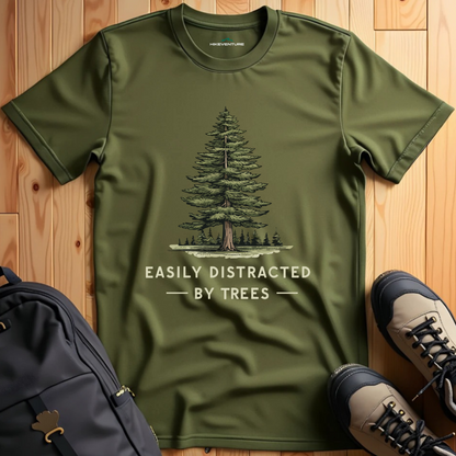 Easily Distracted by Trees T-Shirt